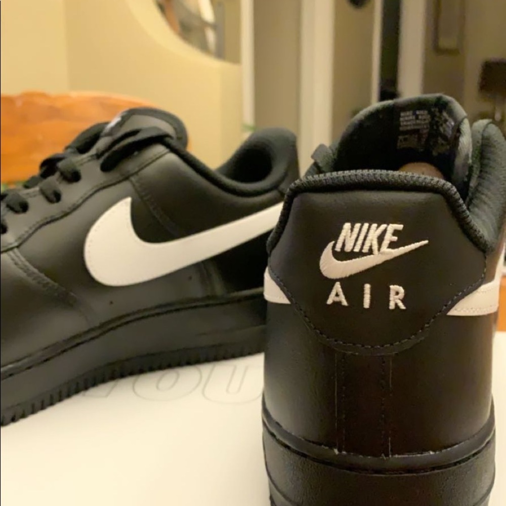 Brand New Black/White Custom Air Force 1s